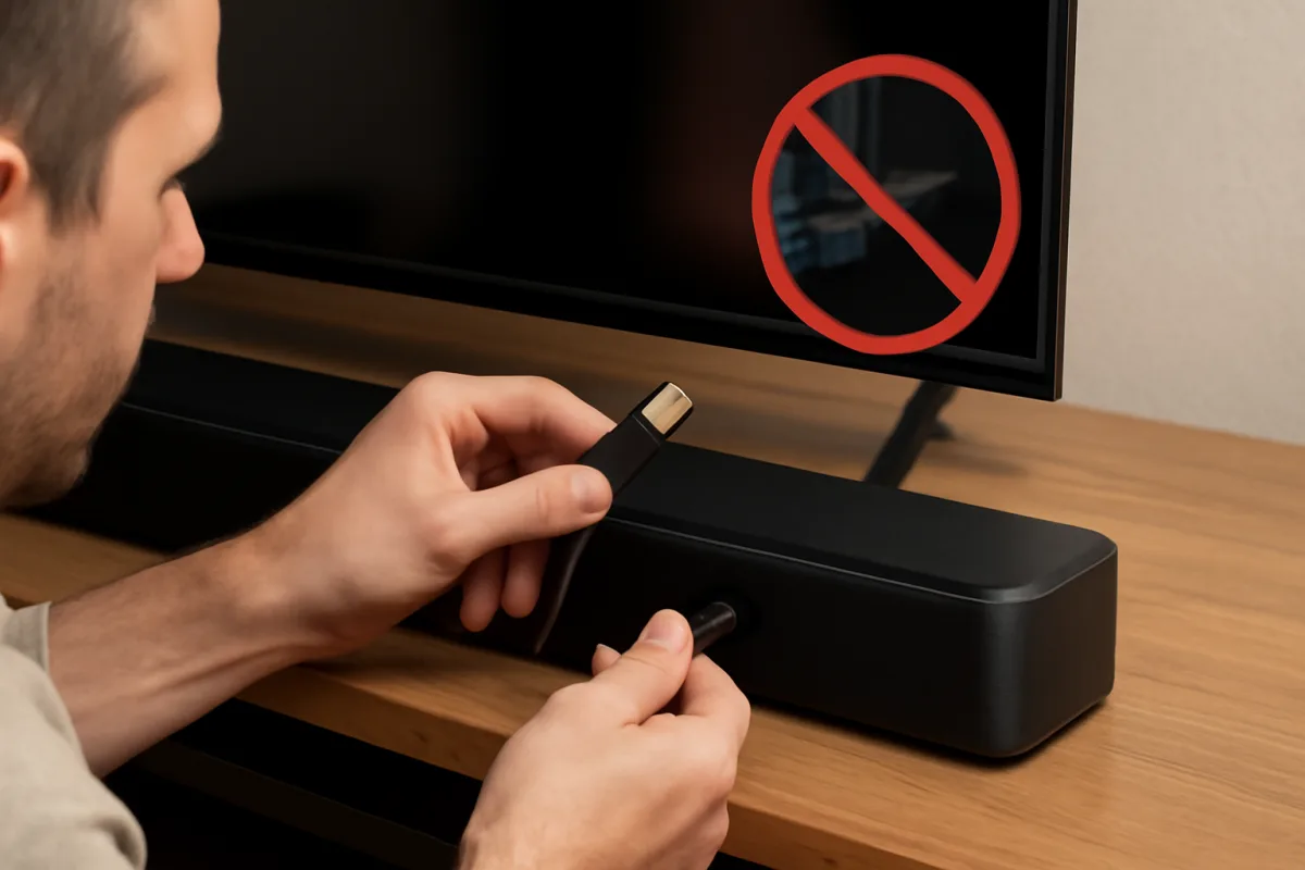 Come collegare una soundbar al televisore: evita questo sbaglio che rovina l’audio