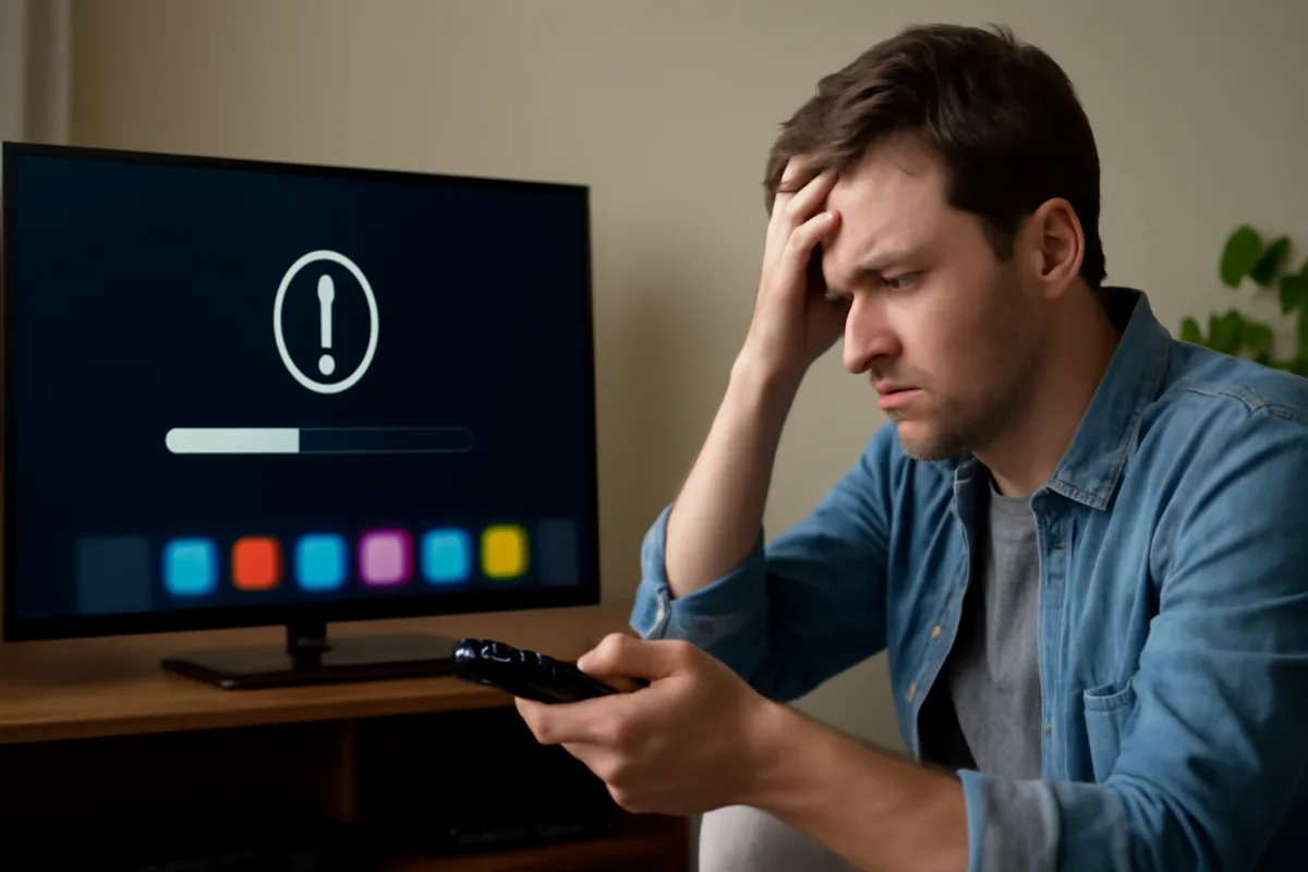 Come aggiornare il software della smart TV: l’errore che blocca le app più usate