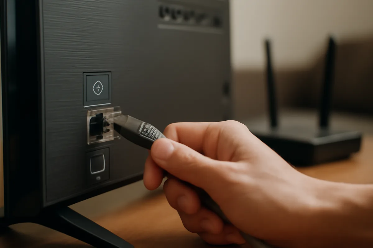 A cosa serve la porta Ethernet sulla smart TV? Il vantaggio spesso sottovalutato rispetto al Wi-Fi