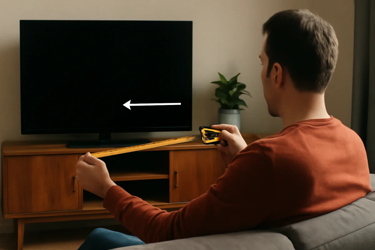 Come scegliere la distanza giusta dal televisore: la formula che pochi applicano