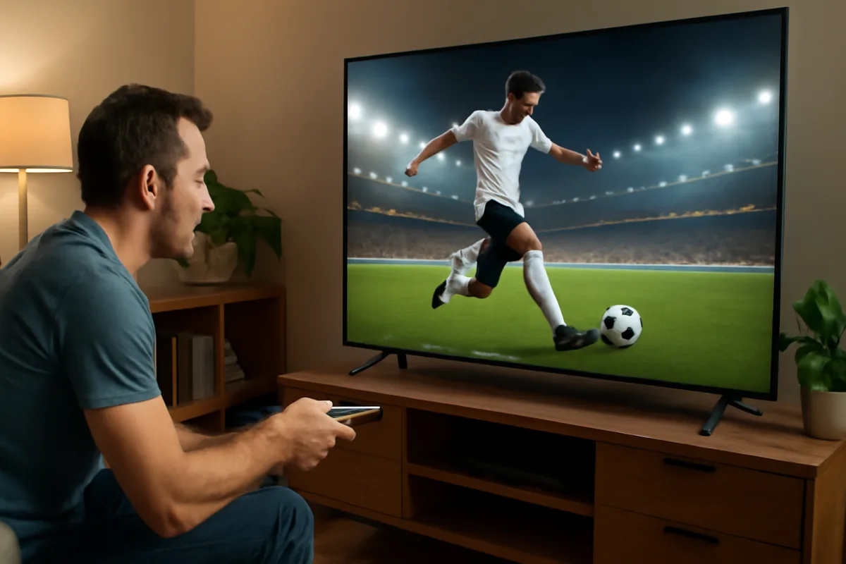 Miglior TV 50 pollici per lo sport: il parametro che nessuno considera